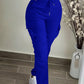 Women's Casual Drawstring Waist Cargo Pants