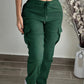Women's Casual Drawstring Waist Cargo Pants