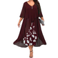 🌸💖Women's Casual Loose Fit Floral Print Dress