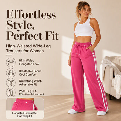 🌸 Women's High Waisted Straight Leg Pants