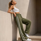 🌸 Women's High Waisted Straight Leg Pants
