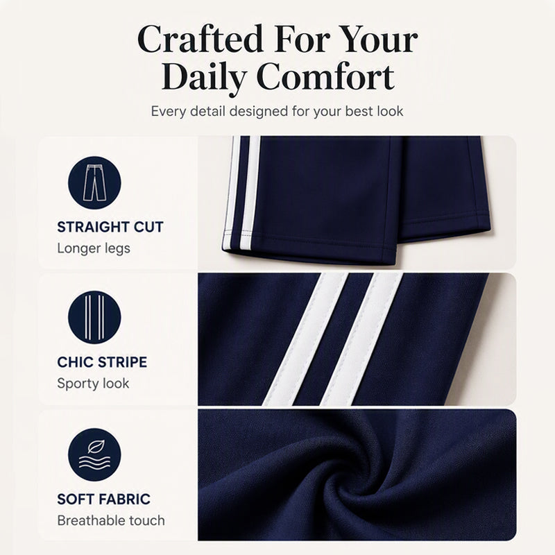 🌸 Women's High Waisted Straight Leg Pants