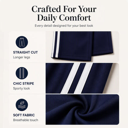 🌸 Women's High Waisted Straight Leg Pants