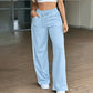 🌸 Women's High Waisted Straight Leg Pants