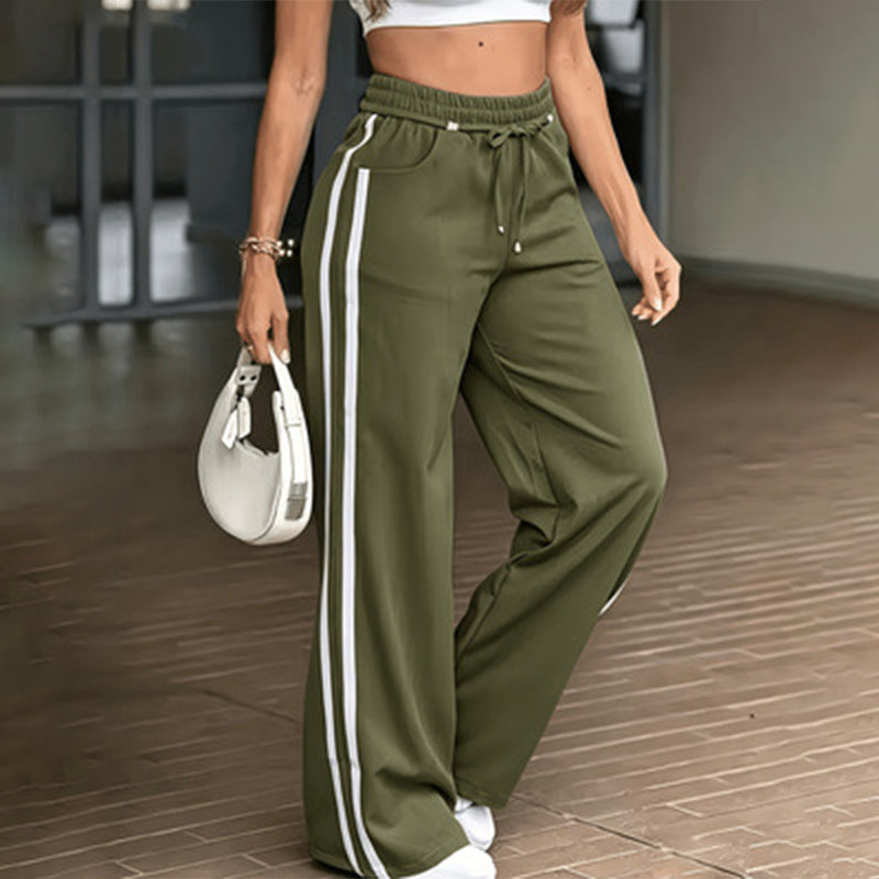 🌸 Women's High Waisted Straight Leg Pants