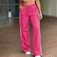 🌸 Women's High Waisted Straight Leg Pants