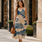 Women's Sleeveless Linen Dress