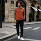 🍁New Fall Collection-Men's Casual Color-Block Long Sleeve Shirt