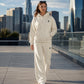 Women's Hoodie & Wide-Leg Pants Set