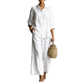 Women's Casual Shirt & Flowy Wide-Leg Pants Set