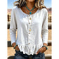 Women's Crew Neck Long Sleeve Top