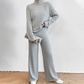 Women's Cozy Ribbed Knit 2-Piece Set