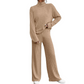 Women's Cozy Ribbed Knit 2-Piece Set