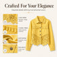 Women's Lace Stitching Denim Jacket