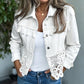 Women's Lace Stitching Denim Jacket