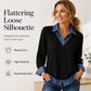 Women's Casual Patchwork Long Sleeve Top