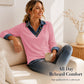 Women's Casual Patchwork Long Sleeve Top