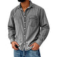 Men's Retro Washed Denim Shirt