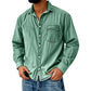 Men's Retro Washed Denim Shirt