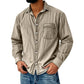 Men's Retro Washed Denim Shirt
