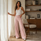 Women's Wide-Leg Drawstring Pants