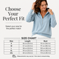 Women's Half Zip Hooded Sweatshirt
