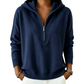 Women's Half Zip Hooded Sweatshirt