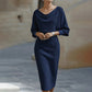 Women’s Elegant Waist-Cinching Slimming Dress