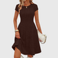 ✨Women's Elegant Brushed Ribbed Knit Dress