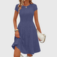 ✨Women's Elegant Brushed Ribbed Knit Dress