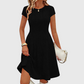 ✨Women's Elegant Brushed Ribbed Knit Dress