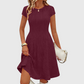 ✨Women's Elegant Brushed Ribbed Knit Dress