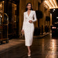 🥂Women's Elegant Asymmetrical Single Breasted Blazer Dress – Sophisticated Style With a Modern Twist