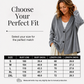 🧶✨ Women's V-Neck Corduroy Knit Cardigan – Cozy Comfort Meets Effortless Style