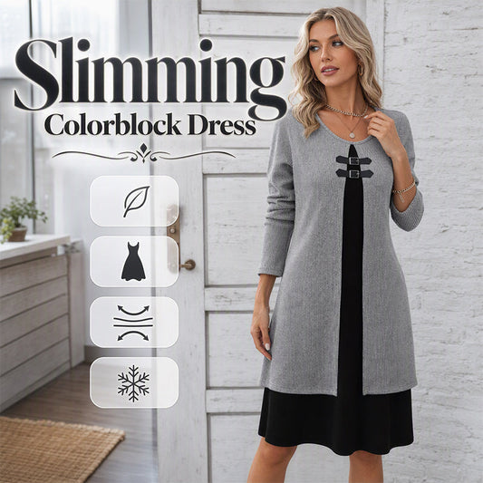 ⌛Limited-Time Offer-Women's Casual Ribbed Knit Long Sleeve Dress