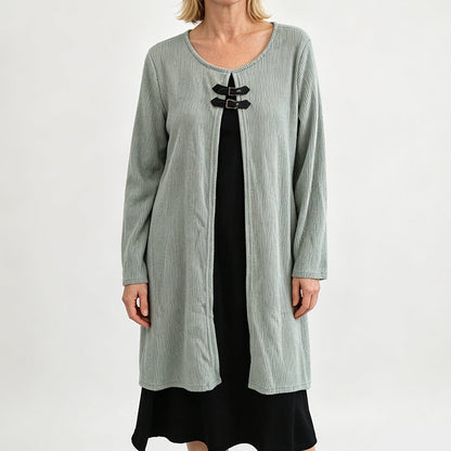 ⌛Limited-Time Offer-Women's Casual Ribbed Knit Long Sleeve Dress