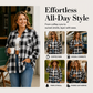 Women's Plaid Button Down Shirt