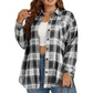 Women's Plaid Button Down Shirt