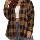 Women's Plaid Button Down Shirt