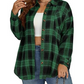 Women's Plaid Button Down Shirt