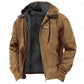 Men's Warm Hooded Work Jacket