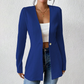 Women's One-Button Solid Color Blazer