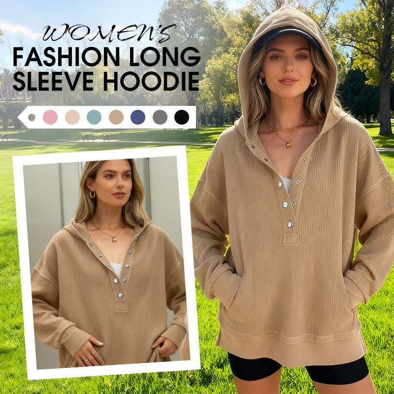 Women’s Fashion Long Sleeve Hoodie
