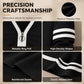 Women's Casual Striped Half-Zip Long Sleeve Dress