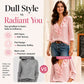 Women's Elegant V-Neck Ruffle Top