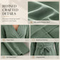 Women's Long Sleeve V-Neck Jumpsuit with Belt