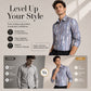 Men's Retro Geometric Print Shirt