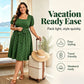 Women's Plus Size Polka Dot Dress 