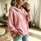 Women's Casual Hooded Knit Sweater