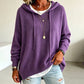 Women's Casual Hooded Knit Sweater
